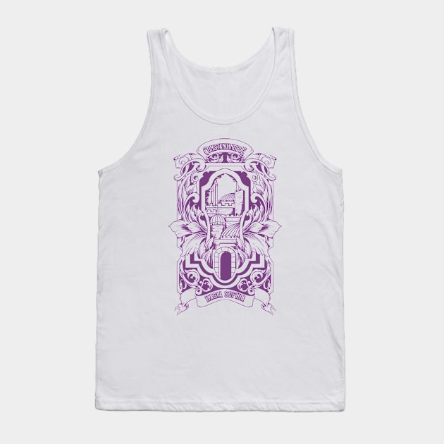 Violet Constantinople Tank Top by mazyoy